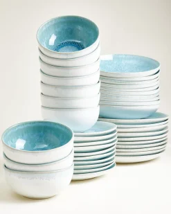 Motel a Miio Alcachofra Geschirr-Set 40-teilig* Geschirrset Für 10 Personen