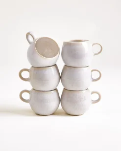 Motel a Miio Areia Espressotasse weiß 6er-Set* Tassen-Sets