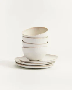 Motel a Miio Areia Frühstücks-Set 8-teilig* Geschirrset Für 4 Personen|Frühstücks-Sets %