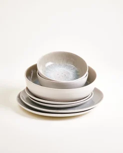 Motel a Miio Areia Geschirr-Set modern 7-teilig* Geschirrset Für 2 Personen