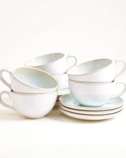 Motel a Miio Areia Teetasse & Untertasse groß classic 6er-Set* Tassen-Sets|Tassen Mit Untertassen