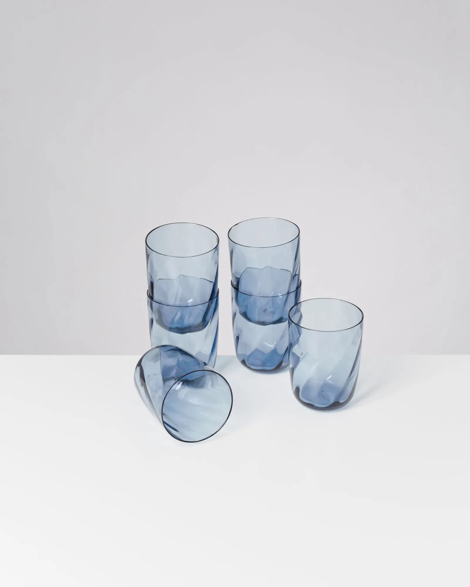Motel a Miio Calma Glas groß swirl 6er-Set* Große Gläser