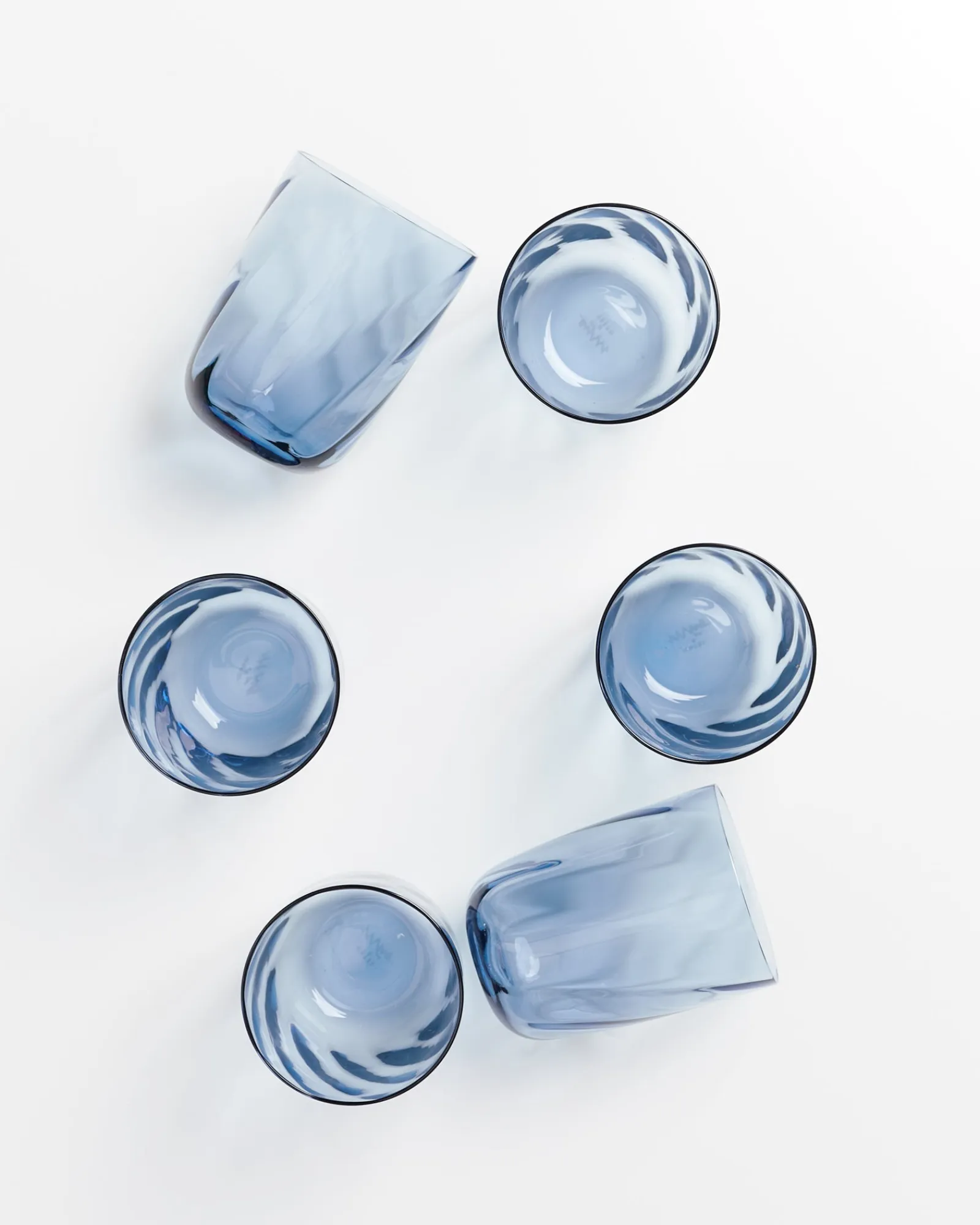 Motel a Miio Calma Glas groß swirl 6er-Set* Große Gläser