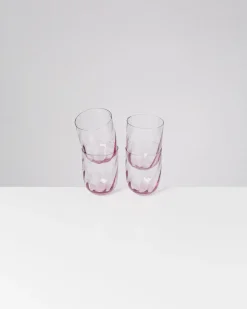 Motel a Miio Calma Glas groß swirl 4er-Set* Große Gläser