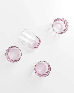 Motel a Miio Calma Glas groß swirl 4er-Set* Große Gläser
