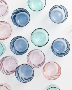 Motel a Miio Calma Glas groß swirl mix 4er-Set* Große Gläser