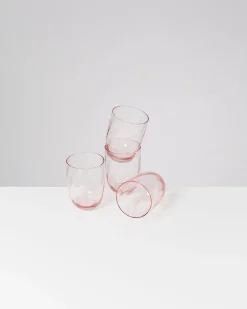 Motel a Miio Calma Glas groß swirl 4er-Set* Große Gläser