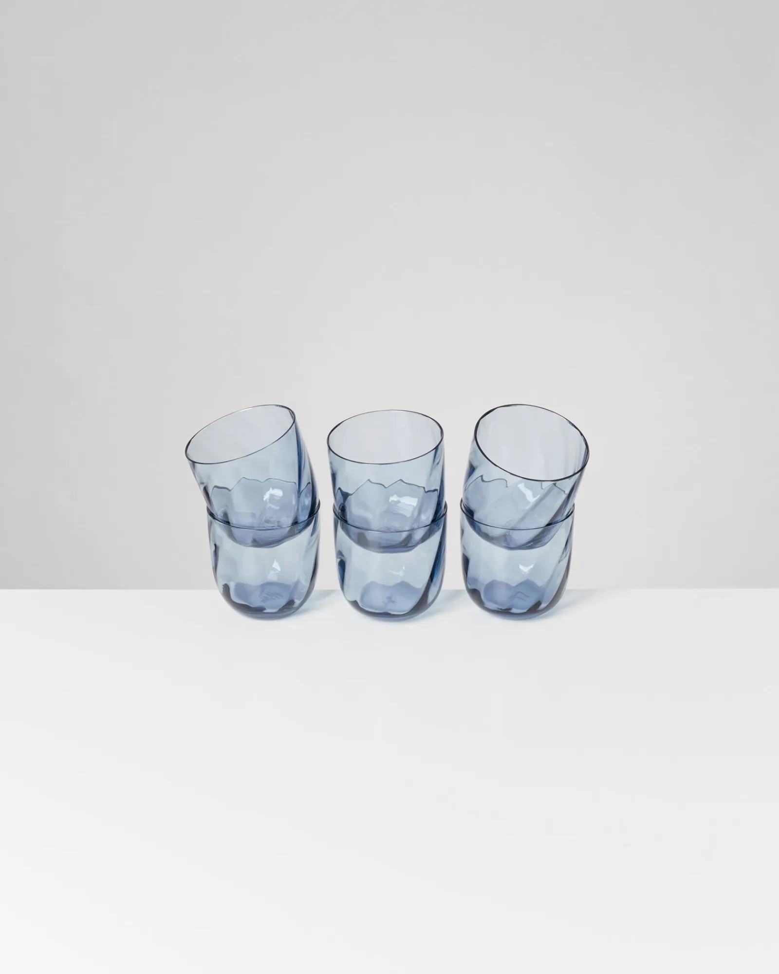 Motel a Miio Calma Glas klein swirl 6er-Set* Kleine Gläser