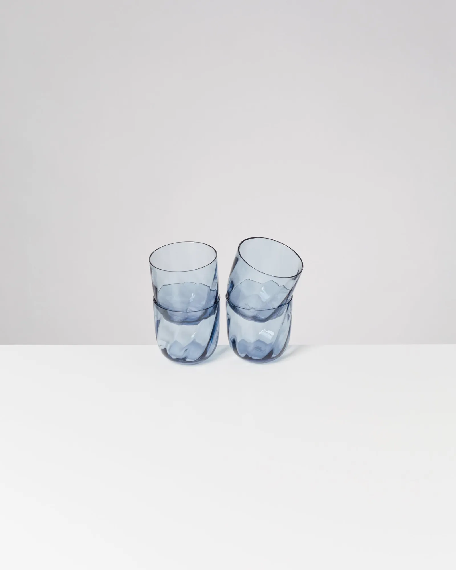 Motel a Miio Calma Glas klein swirl 4er-Set* Kleine Gläser