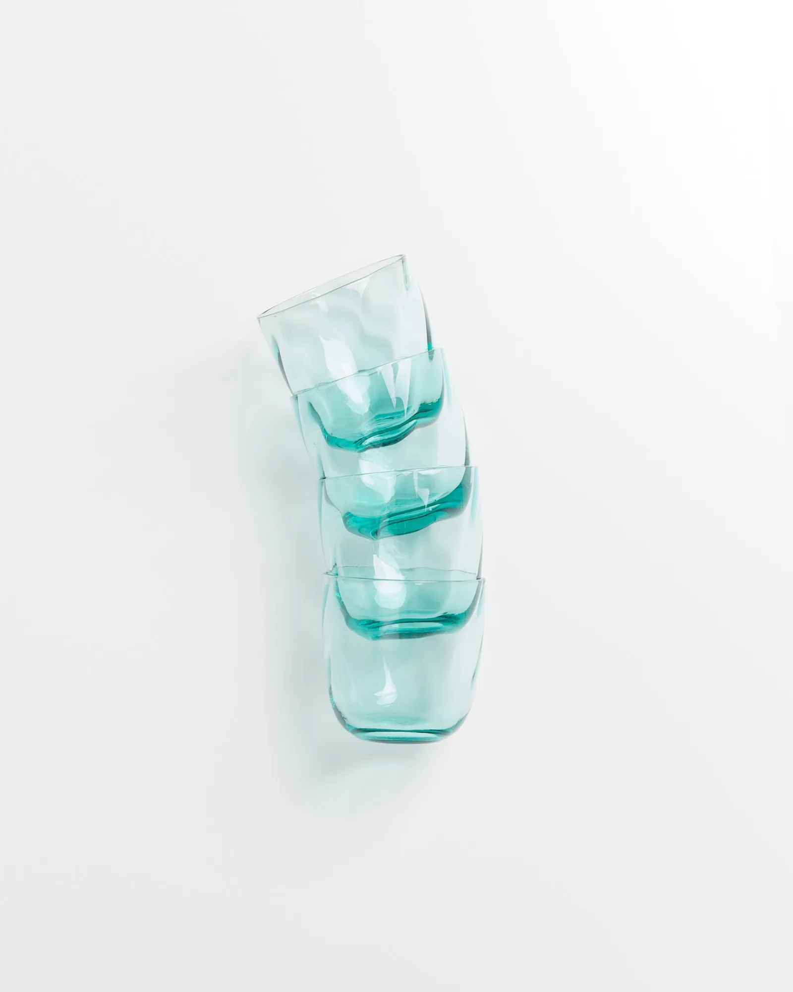 Motel a Miio Calma Glas klein swirl 4er-Set* Kleine Gläser