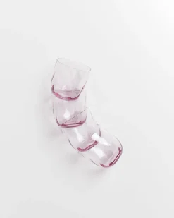 Motel a Miio Calma Glas klein swirl 4er-Set* Kleine Gläser