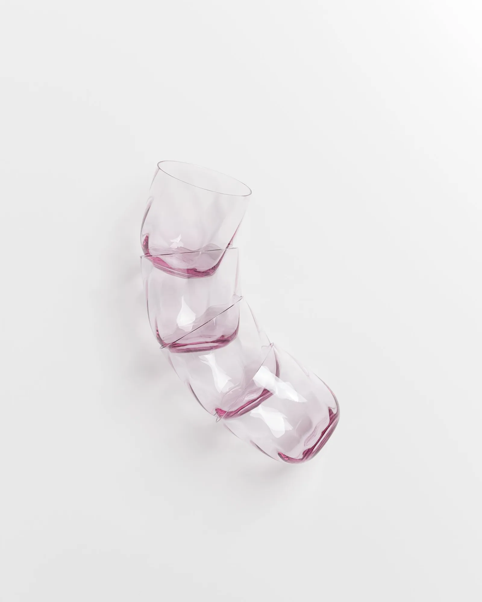 Motel a Miio Calma Glas klein swirl 4er-Set* Kleine Gläser