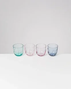 Motel a Miio Calma Glas klein swirl mix 4er-Set* Kleine Gläser