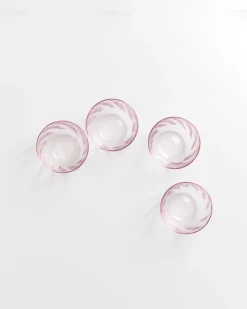 Motel a Miio Calma Glas klein swirl 4er-Set* Kleine Gläser