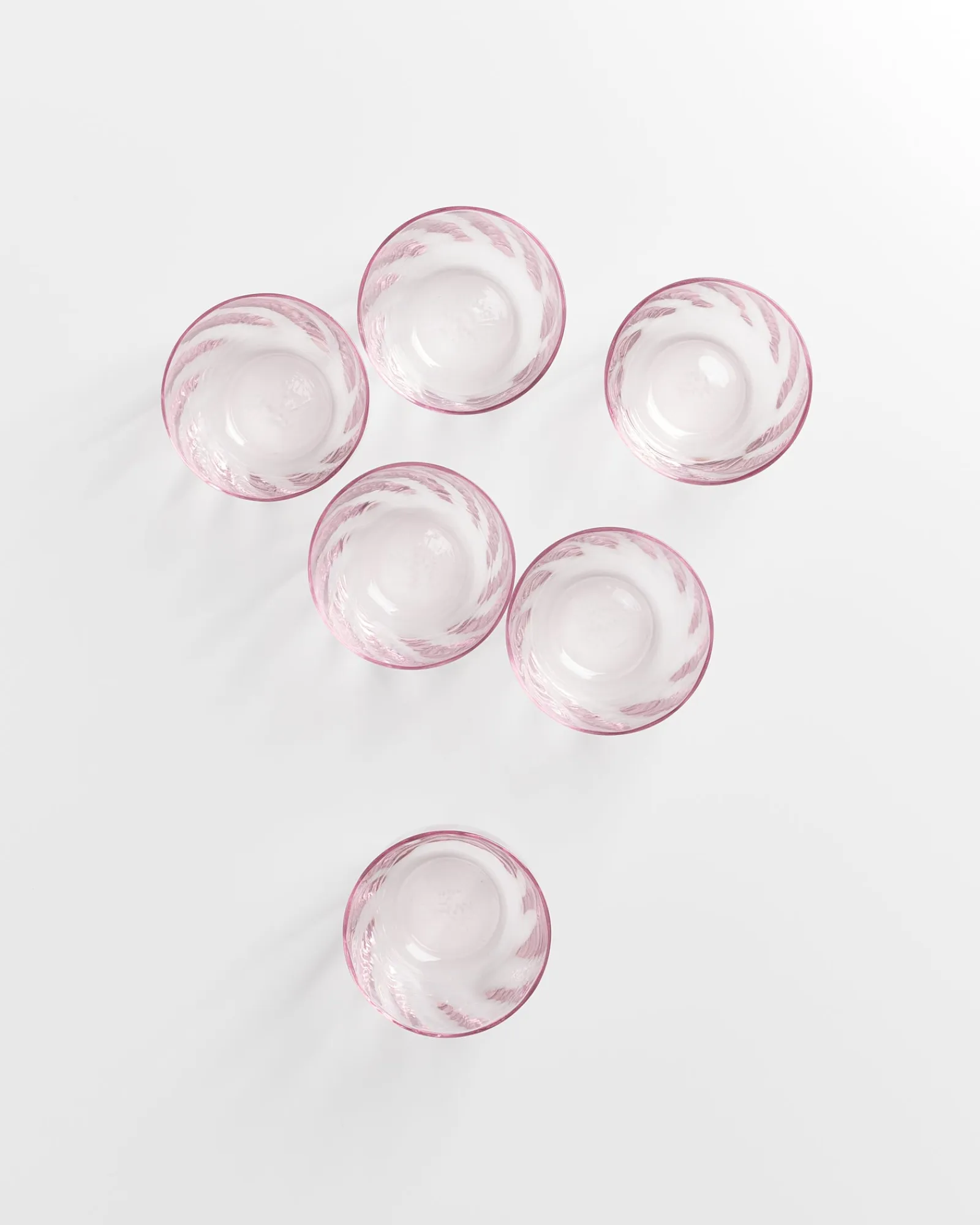 Motel a Miio Calma Glas klein swirl 6er-Set* Kleine Gläser
