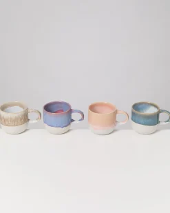 Motel a Miio Coimbra Tasse groß Pastel Flow 4er-Set* Mix & Match-Sets|Tassen-Sets
