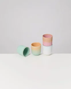 Motel a Miio Copa Alto Becher klein Pastel Whsiper 4er-Set* Mix & Match-Sets|Becher-Sets