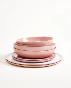 Motel a Miio Dusty Rose Geschirr-Set 8-teilig* Mix & Match Sets %|Geschirrset Für 2 Personen