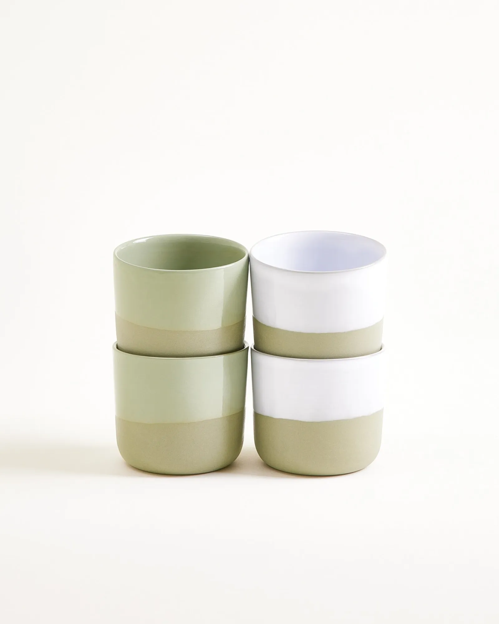 Motel a Miio Dusty Sage Becher klein 4er-Set* Mix & Match-Sets|Becher-Sets