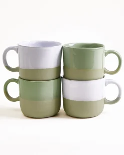 Motel a Miio Dusty Sage Tasse klein 4er-Set* Mix & Match-Sets|Tassen-Sets