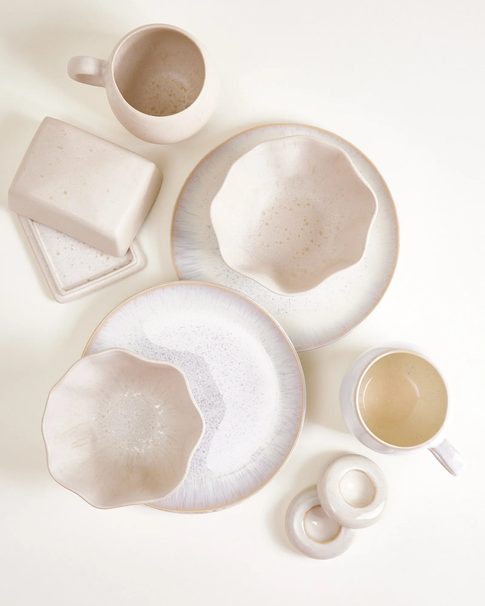 Motel a Miio Geschirr-Set Morning Sands sand 9-teilig* Mix & Match Sets %|Geschirrset Für 2 Personen