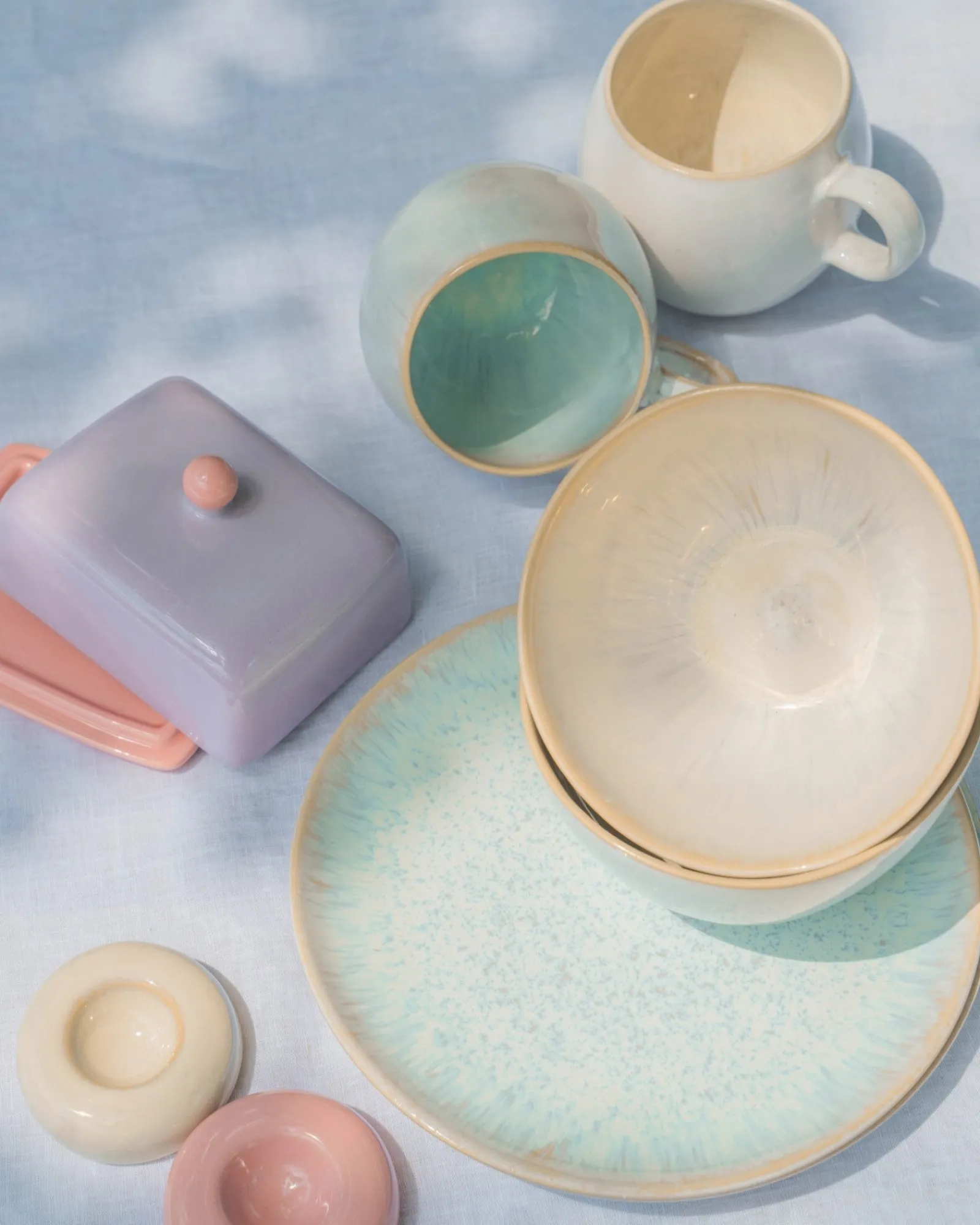 Motel a Miio Geschirr-Set Pastel Dreams mix 9-teilig* Mix & Match Sets %|Geschirrset Für 2 Personen