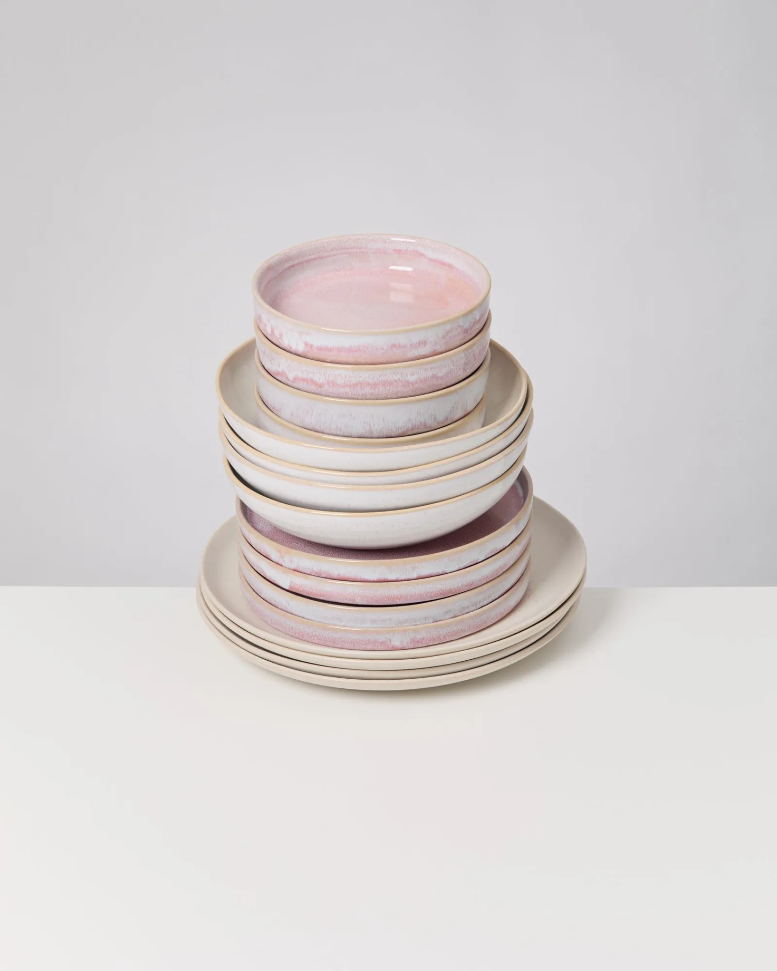 Motel a Miio Geschirr-Set Pink sands rosé sand 16-teilig* Mix & Match Sets %|Geschirrset Für 4 Personen