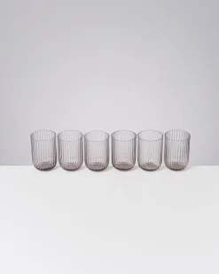 Motel a Miio Joia Glas klein riffled 6er-Set* Große Gläser
