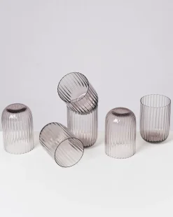 Motel a Miio Joia Glas klein riffled 6er-Set* Große Gläser