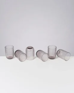 Motel a Miio Joia Glas klein riffled 6er-Set* Große Gläser