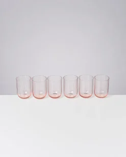 Motel a Miio Joia Glas klein riffled 6er-Set* Große Gläser