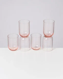 Motel a Miio Joia Glas klein riffled 6er-Set* Große Gläser