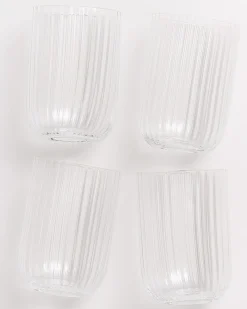 Motel a Miio Joia Glas klein riffled 4er-Set* Große Gläser