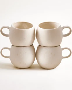 Motel a Miio Lorosa Tasse groß sand 4er-Set* Tassen-Sets|Tassen & Becher Sets %