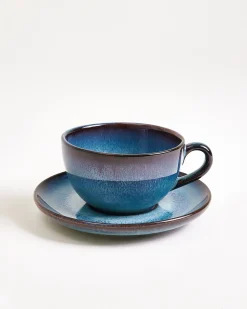 Motel a Miio Madeira Cappuccinotasse & Untertasse klein classic 4er-Set* Tassen-Sets|Tassen Mit Untertassen