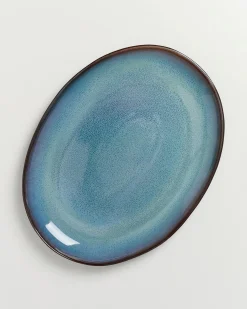 Motel a Miio Madeira Servierplatte L oval grünblau* Servierplatten