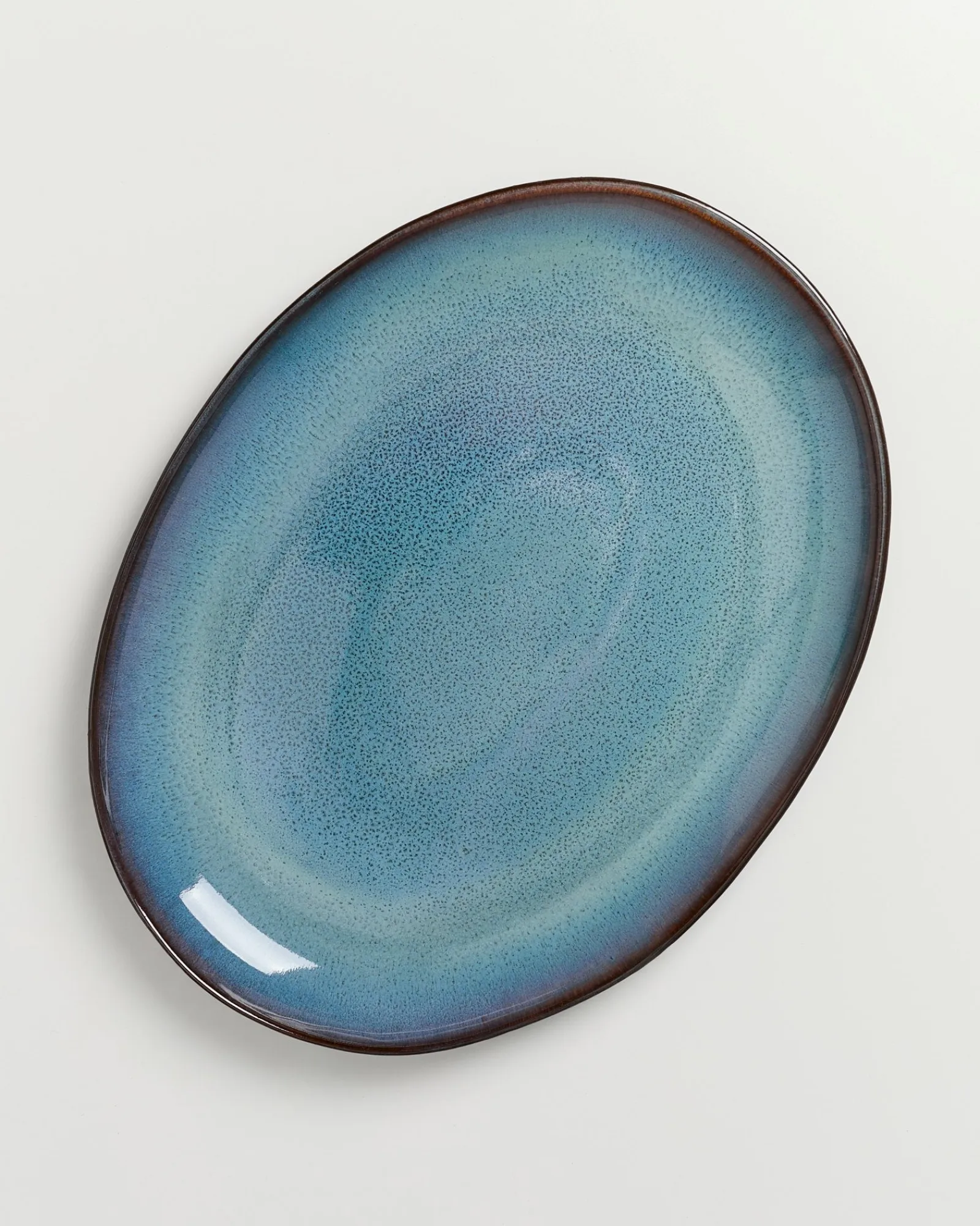 Motel a Miio Madeira Servierplatte L oval grünblau* Servierplatten