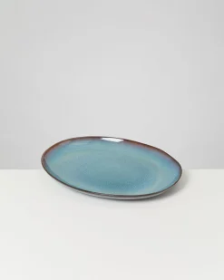 Motel a Miio Madeira Servierplatte L oval grünblau* Servierplatten
