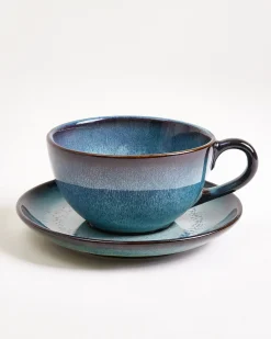 Motel a Miio Madeira Teetasse & Untertasse groß classic 4er-Set* Tassen-Sets|Tassen Mit Untertassen