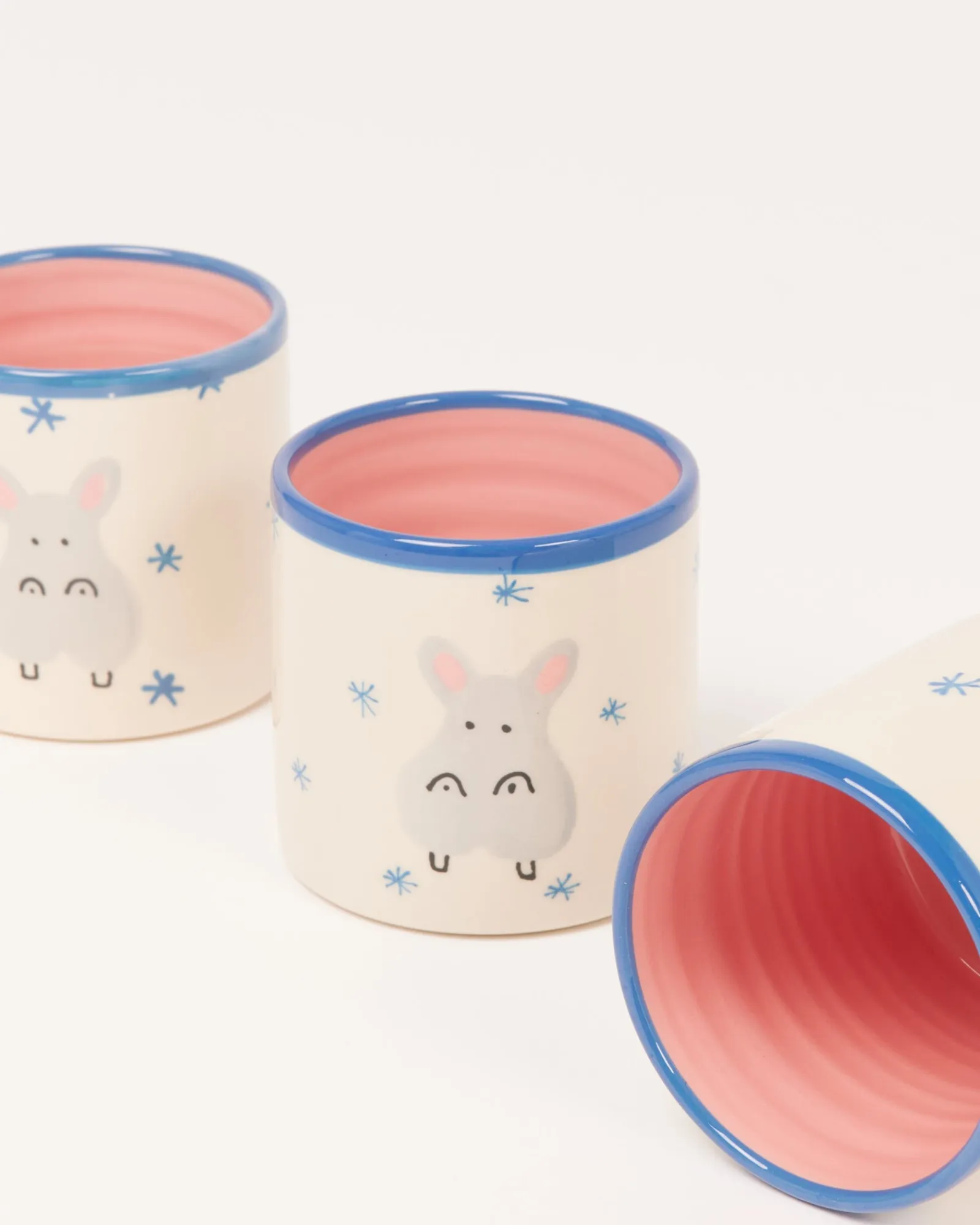Motel a Miio Miio Miini Becher groß Hippo*Kinder Große Becher|Kindergeschirr