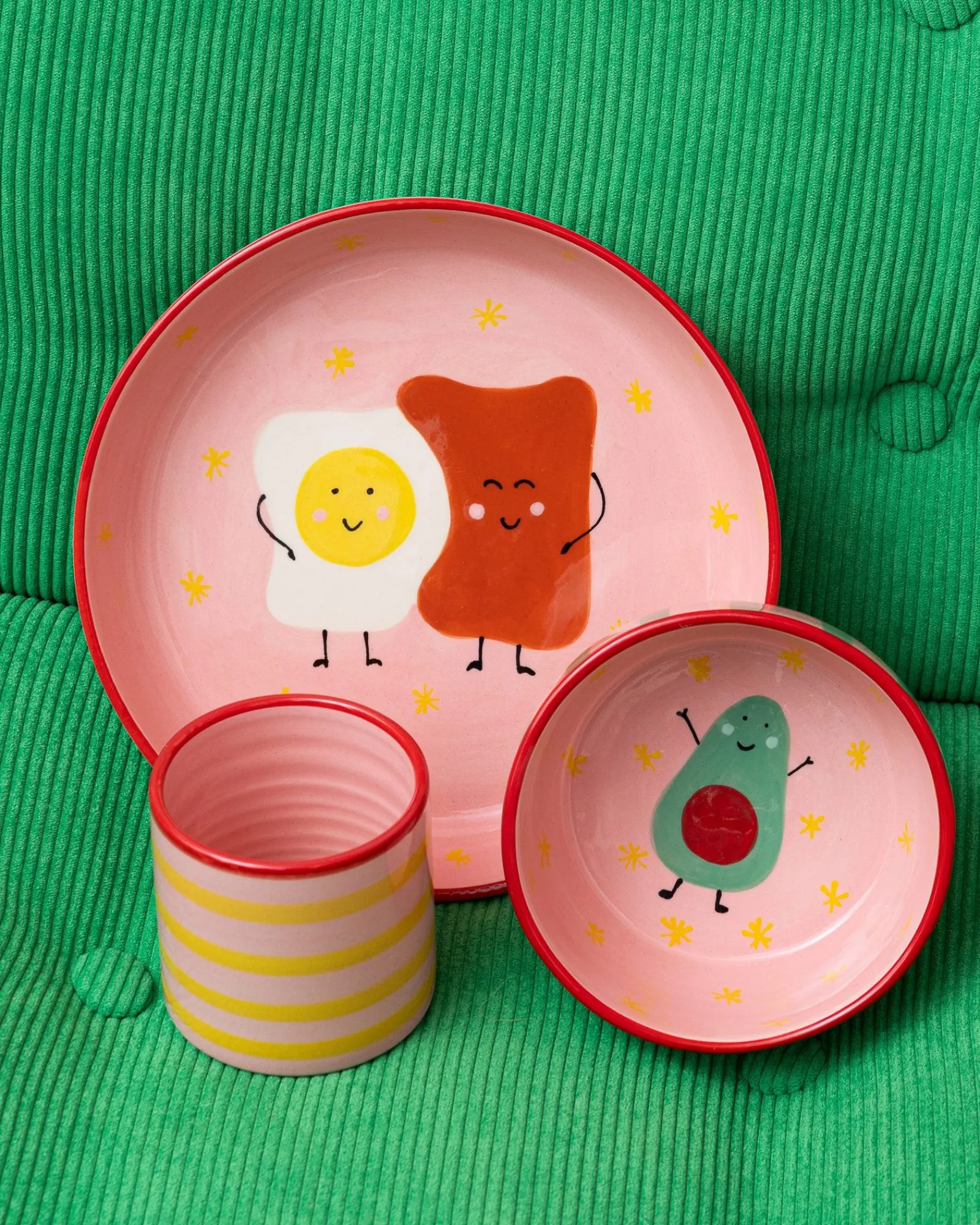 Motel a Miio Miio Miini Geschirr-Set 3-teilig*Kinder Kindergeschirr