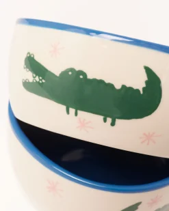 Motel a Miio Miio Miini Müslischale Croco*Kinder Kindergeschirr|Müslischalen