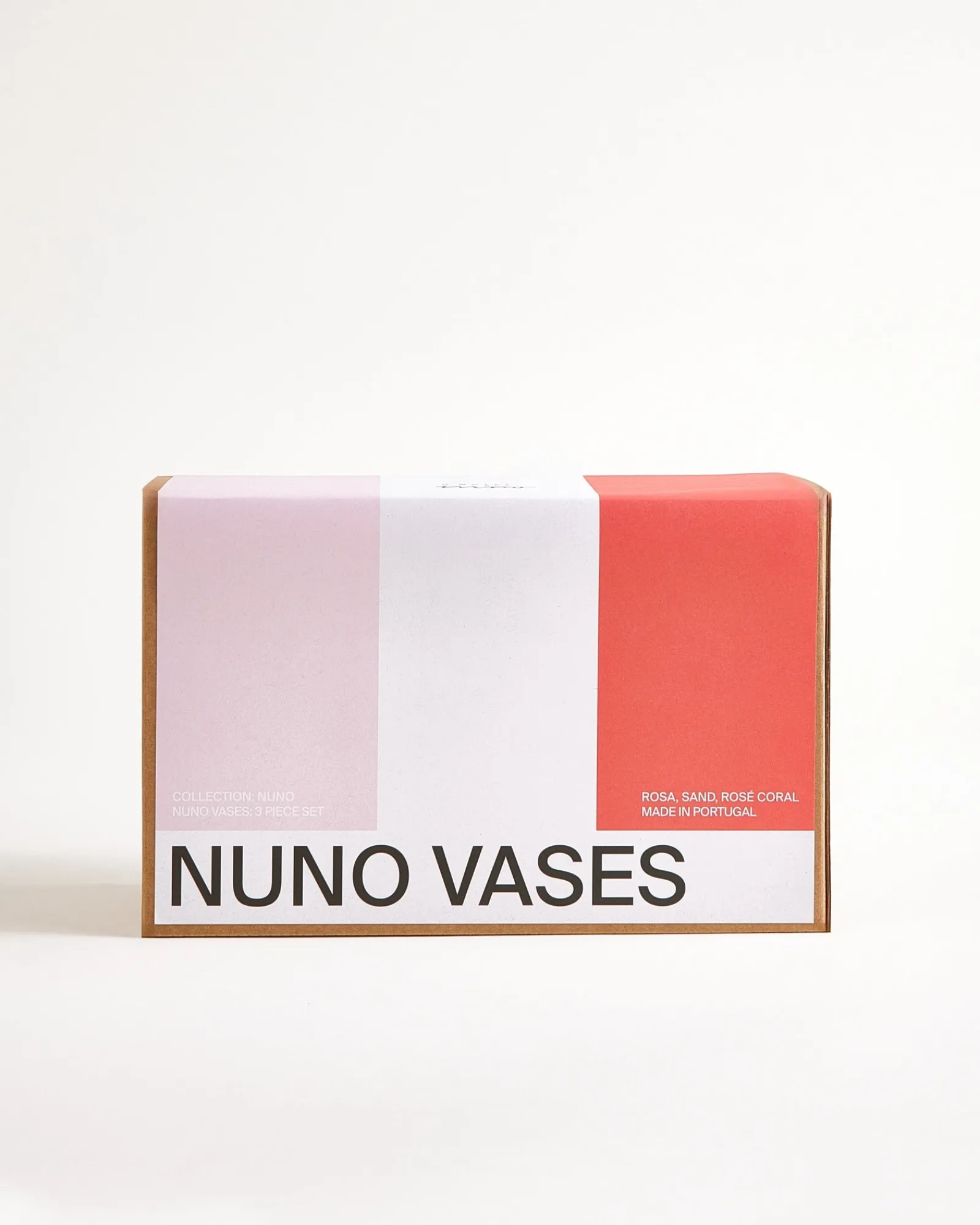 Motel a Miio Nuno Vase 3er-Set rosa sand coral* Mittlere Vasen