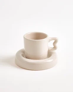 Motel a Miio Seia Espressotasse & Espressountertasse Herz* Espressotassen