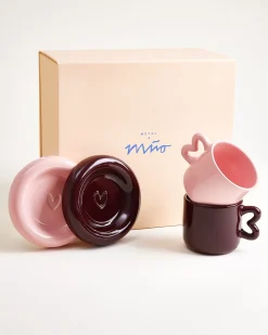 Motel a Miio Seia Geschenk-Set Herz 3-teilig* Tassen-Sets