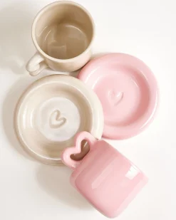 Motel a Miio Seia Tasse & Untertasse Herz* Cappuccinotassen|Kleine Tassen