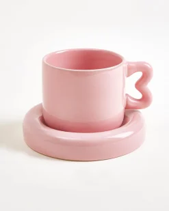 Motel a Miio Seia Tasse & Untertasse Herz* Kleine Tassen|Cappuccinotassen