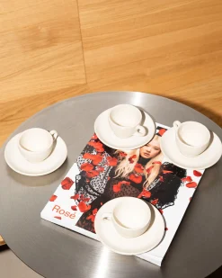 Motel a Miio Sintra Cappuccinotasse & Untertasse klein classic 4er-Set* Tassen-Sets|Tassen Mit Untertassen