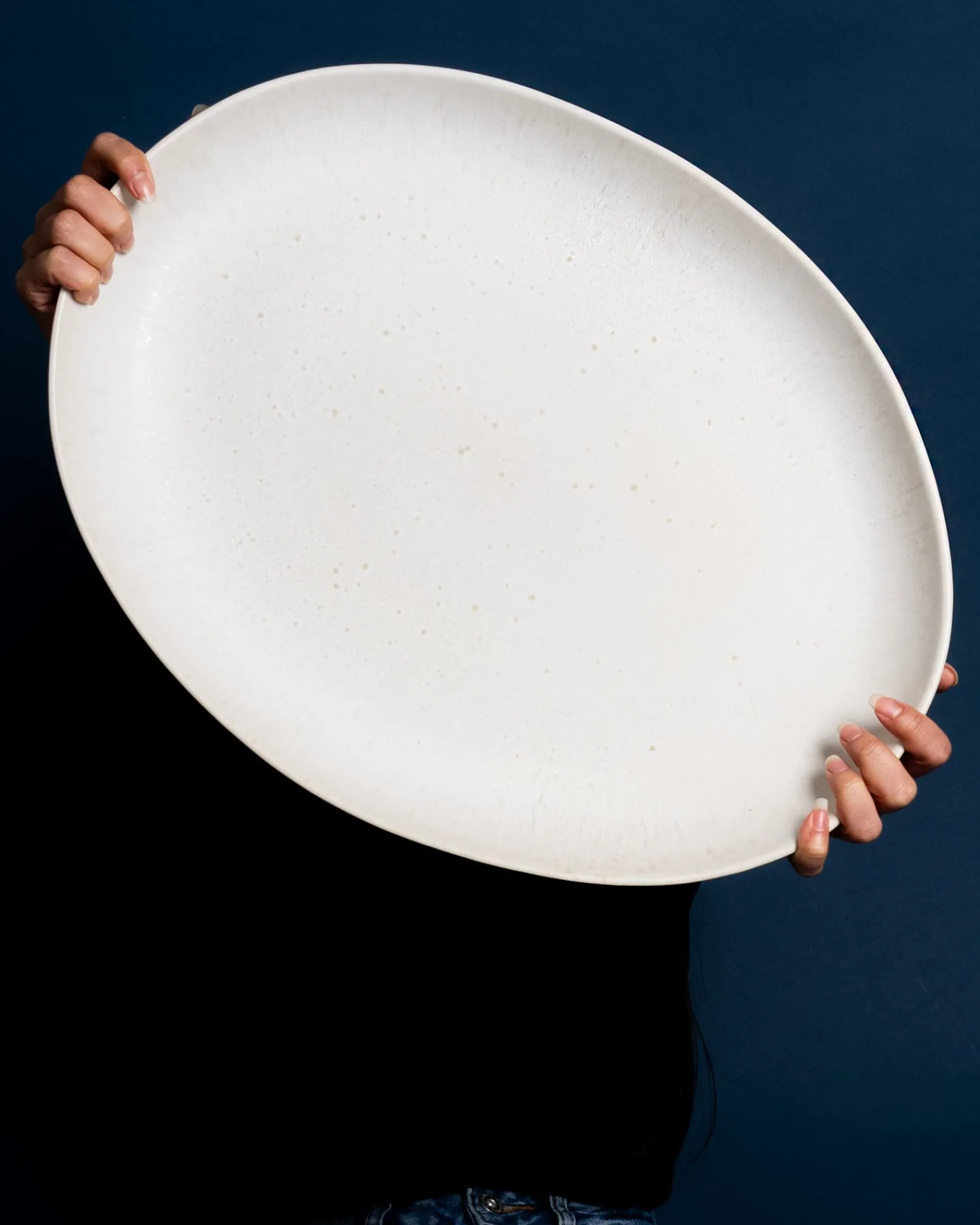 Motel a Miio Sintra Servierplatte XL oval sand* Servierplatten