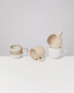 Motel a Miio Tasse groß Sand Harmony sand 4er-Set* Mix & Match-Sets|Tassen-Sets